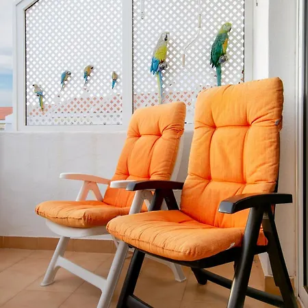 Apartment One-bedroom With Terrace, Pool And Partial Sea Views Los Cristianos (Tenerife)